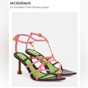 Jacquemus Les Sandales Pralu Hautes Heels